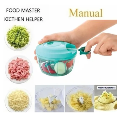 Picture of Simplify Food Preparation With The Anjani Brand Large Handy And Compact Chopper, Featuring Stainless Steel Blades For Efficient Chopping -  NR Mart-2024 - Multicolor