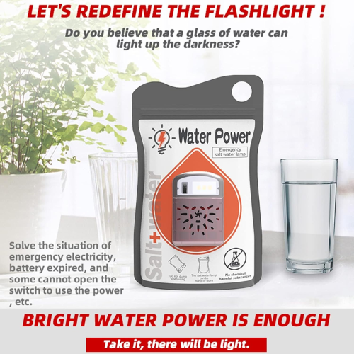 Picture of Pix Portable Salt Water LED Lamp -  NR Mart-2024 - Multicolor