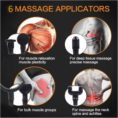 Picture of Body Relax Combo – Massage Gun & Hot Water Bag - NR Mart-2024 - Multicolor