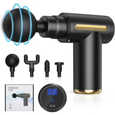 Picture of Body Relax Combo – Massage Gun & neck massager - NR Mart-2024 - Multicolor
