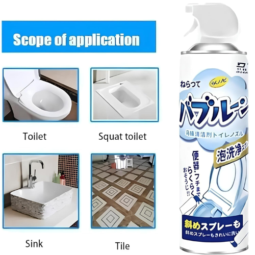 Picture of Multipurpose Toilet Foam Cleaning Spray - NR Mart-2024 - multicolor