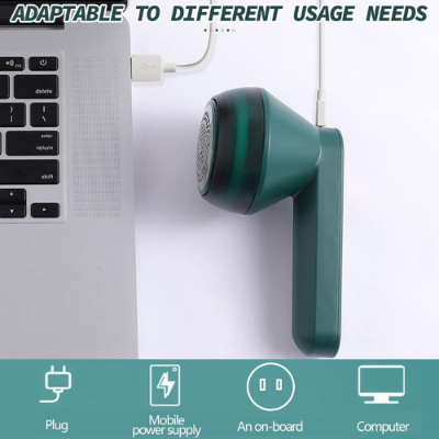 Picture of Electric Lint Remover for Clothes & Sweaters | USB Rechargeable Fabric Shaver | Durable Lint Removal Machine for Sweaters | Perfect for Fluff, Fuzz, and Hair Ball Trimming - NR Mart-2024 - Multicolor