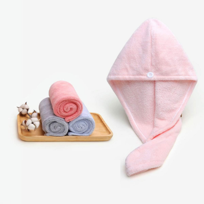 Picture of Magic Hair Wrap Bath Salon Towels Fast Drying Absorbent Cap For Women And Girls - NR Mart-2024 - Multicolor