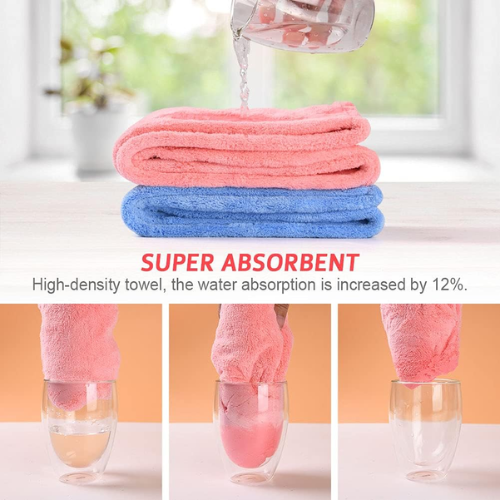Picture of Magic Hair Wrap Bath Salon Towels Fast Drying Absorbent Cap For Women And Girls - NR Mart-2024 - Multicolor