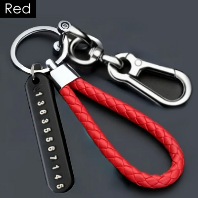 Picture of Phone Number Key Ring Keychain for Car and Motorbike - NR Mart-2024