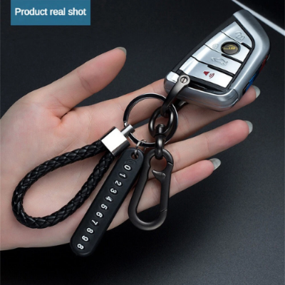 Picture of Phone Number Key Ring Keychain for Car and Motorbike - NR Mart-2024