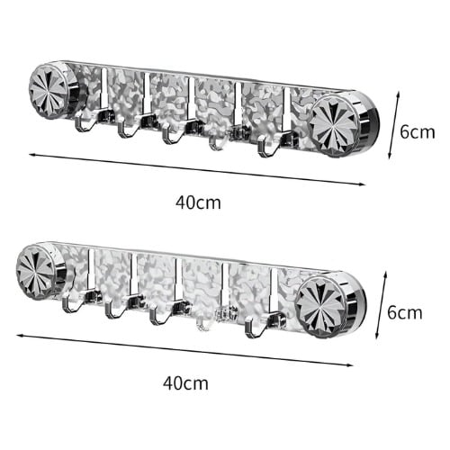 Picture of Multi-Purpose Wall Hook Rack – Versatile Use for Any Room - NR Mart-2024 - Multicolor
