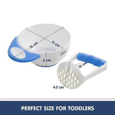 Picture of Baby Food Grading Bowl with Masher - NR Mart-2024 - Multicolor
