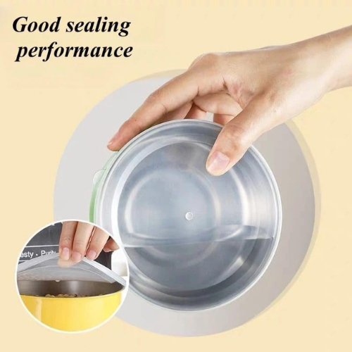 Picture of Stainless Steel Food Box 5 Pieces With Food Grade Plastic Cover - Tiffin Box For Office, School - NR Mart-2024 - Multicolor