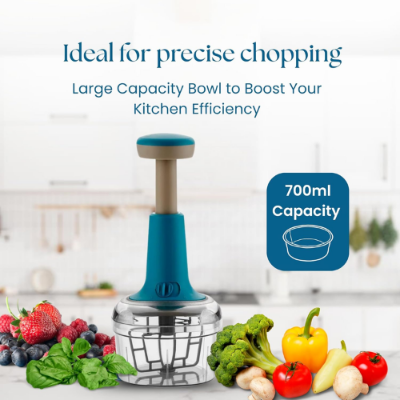 Picture of Hand press Food Processor Vegetables cutter - NR Mart-2024 - Multicolor