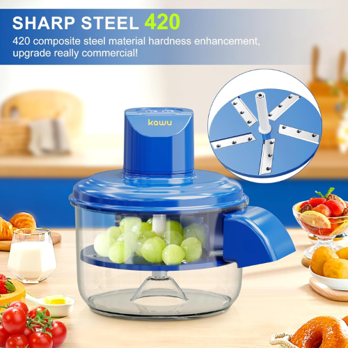 Picture of Multipurpose Automatic Fruit & Vegetable Peeler Machine Rechargeable Electric Potato Peeler - NR Mart-2024 - Multicolor