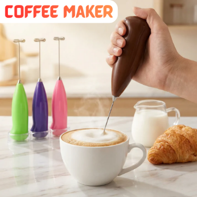 Picture of Hand Mixer Cappuccino & Foamy Coffee Maker – Multi-Color Design - NR Mart-2024 - Multicolor