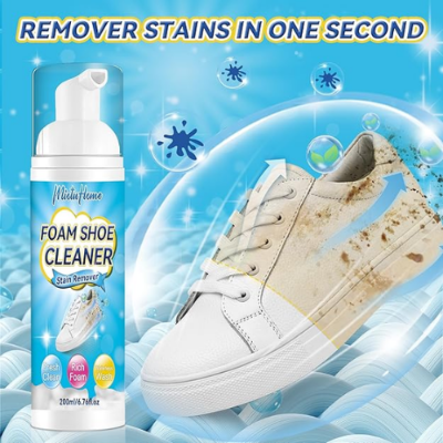 Picture of 3x Power Shoes Foam Cleaner powerful form Spotless Shine Biki Brand - NR Mart-2024 - Multicolor