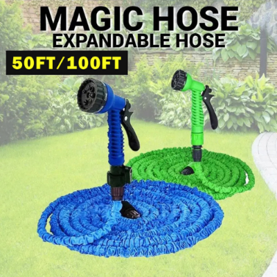 Picture of Portable Magic Hose Pipe Water Pipe For Garden Wash Car Bike With Spray Gun - NR Mart-2024