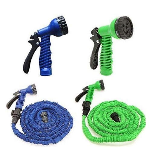 Picture of Portable Magic Hose Pipe Water Pipe For Garden Wash Car Bike With Spray Gun - NR Mart-2024