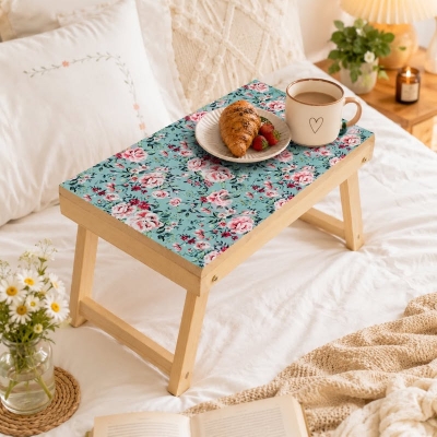 Picture of Wooden Foldable Borderless Table 