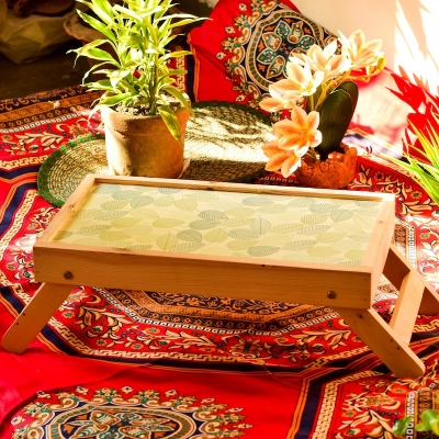 Picture of Wooden foldable table 