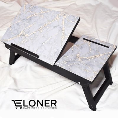 Picture of wooden laptop table 