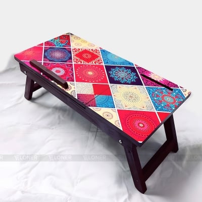 Picture of wooden laptop table 