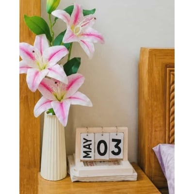 Picture of WOODEN DESK CALENDAR 