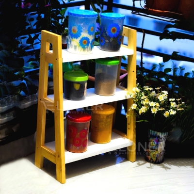 Picture of WOODEN TRIPLE LAYER SELF
