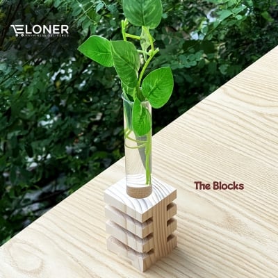 Picture of WOODEN PLANT HOLDER BLOCK