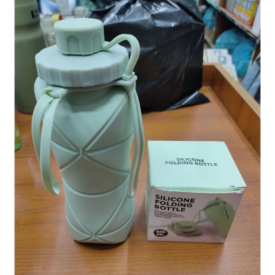 Picture of Folding Silicone Water Bottle 600ml