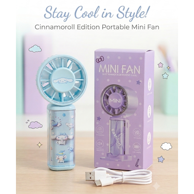 Picture of Cinnamoroll Portable Mini handheld fan