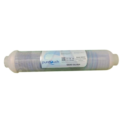 Picture of Pure Touch Transparent Nano Silver Anti-Bacterial Filter Cartridge – High Purity | Long Life | 10 Inch