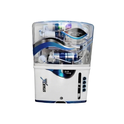 Picture of Star X White RO 9 Stage Water Filter 100 GPD – বিশুদ্ধ পানির জন্য Smart RO+UV+Mineral Purifier