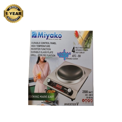 Picture of 2500WATT Miyako Infrared Multi Pan Cooker ATC-S7DP / S9 / ATC-S6DP (MiyakoATC-S9)