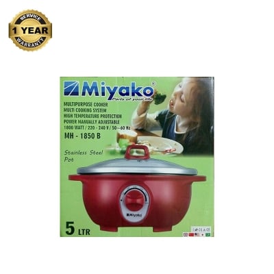 Picture of Miyako Electric Multipurpose Cooker 5 Liter (Multicolor)