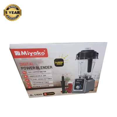 Picture of 3 Liter Miyako Digital Power Blender BL-59DIGI 2400WATT 