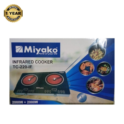 Picture of Miyako Inverter Double Electric Infrared Cooker TC-220-IF 