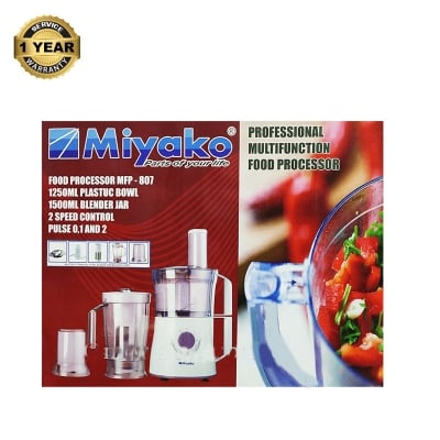 Picture of Miyako Food processor All in 1 MFP-807 Grinder Juicer and Chopper 