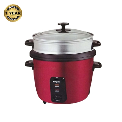 Picture of Miyako 1.2 Liter Double Pot Rice Cooker MRC-512YLD Multicolor