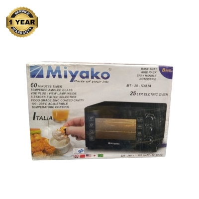 Picture of Miyako Multi Electric Toaster Oven (MT-25-ITALIA)