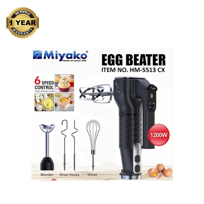 Picture of Miyako Egg Beater and Mixer HM-5513 CX Multicolor