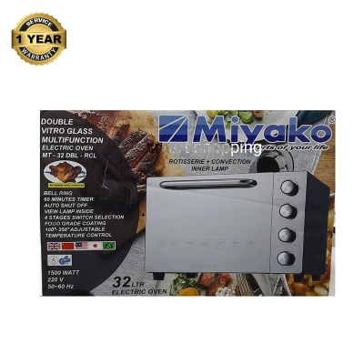 Picture of Miyako 32 Liter Convection Electric Oven MT-32DBL 