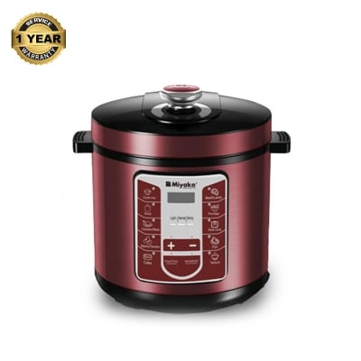 Picture of 6 Liter Miyako Electric Pressure Cooker EPC-612 With 10 Cooking Setup Multicolor