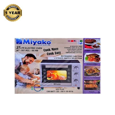 Picture of Miyako Multi Purpose Electric Toaster Oven (MT-827RCL)