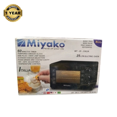 Picture of Miyako Multi Purpose Electric Toaster Oven (MT-25-ITALIA)