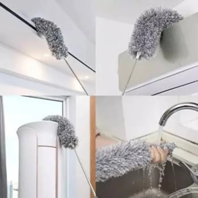 Picture of Flexible Duster for Fan Cleaning, Mop with Long Rod | Fan Cleaner Brush with Long Rod-Multicolor