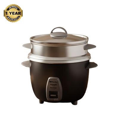 Picture of Miyako Rice Cooker Plus Momo Maker MRC-515 YLD 1.5 Liter DOUBLE POT Multicolor