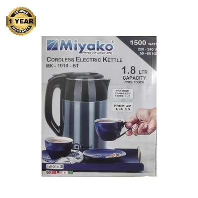 Picture of 1.8 Liter Miyako Electric Kettle MK-1918 Multicolor