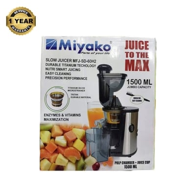 Picture of 1500ML Miyako Slow Juicer MFJ-SD-60H2 Multicolor