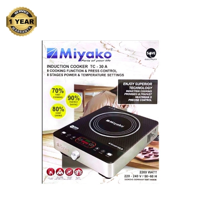 Picture of Miyako Induction Cooker TC-30 A (INVERTER) 2200 WATT 
