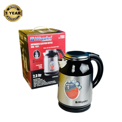 Picture of 2.3 Litre Miyako Automatic Electric Kettle  MJK-S171  Made in Malaysia Multicolor