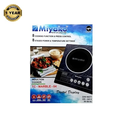 Picture of Miyako Induction Cooker TC-MARBLE04 (INVERTER) FREE COOKING POT Mixed