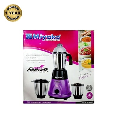 Picture of Miyako Pink Panther Blender plus Mixer Grinder 750 watts INDIA 